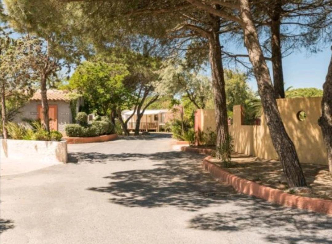 MOBIL HOME camping **** Canet en Roussillon Buitenkant foto
