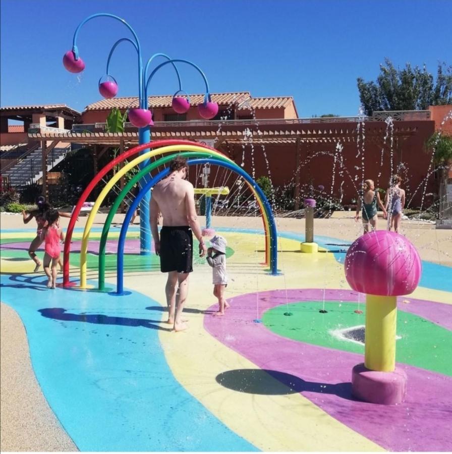 MOBIL HOME camping **** Canet en Roussillon Buitenkant foto